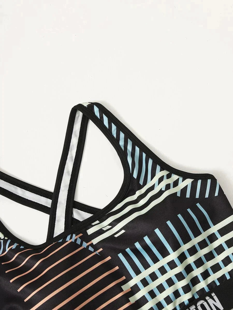 Fitness Coords - Geometric Orange