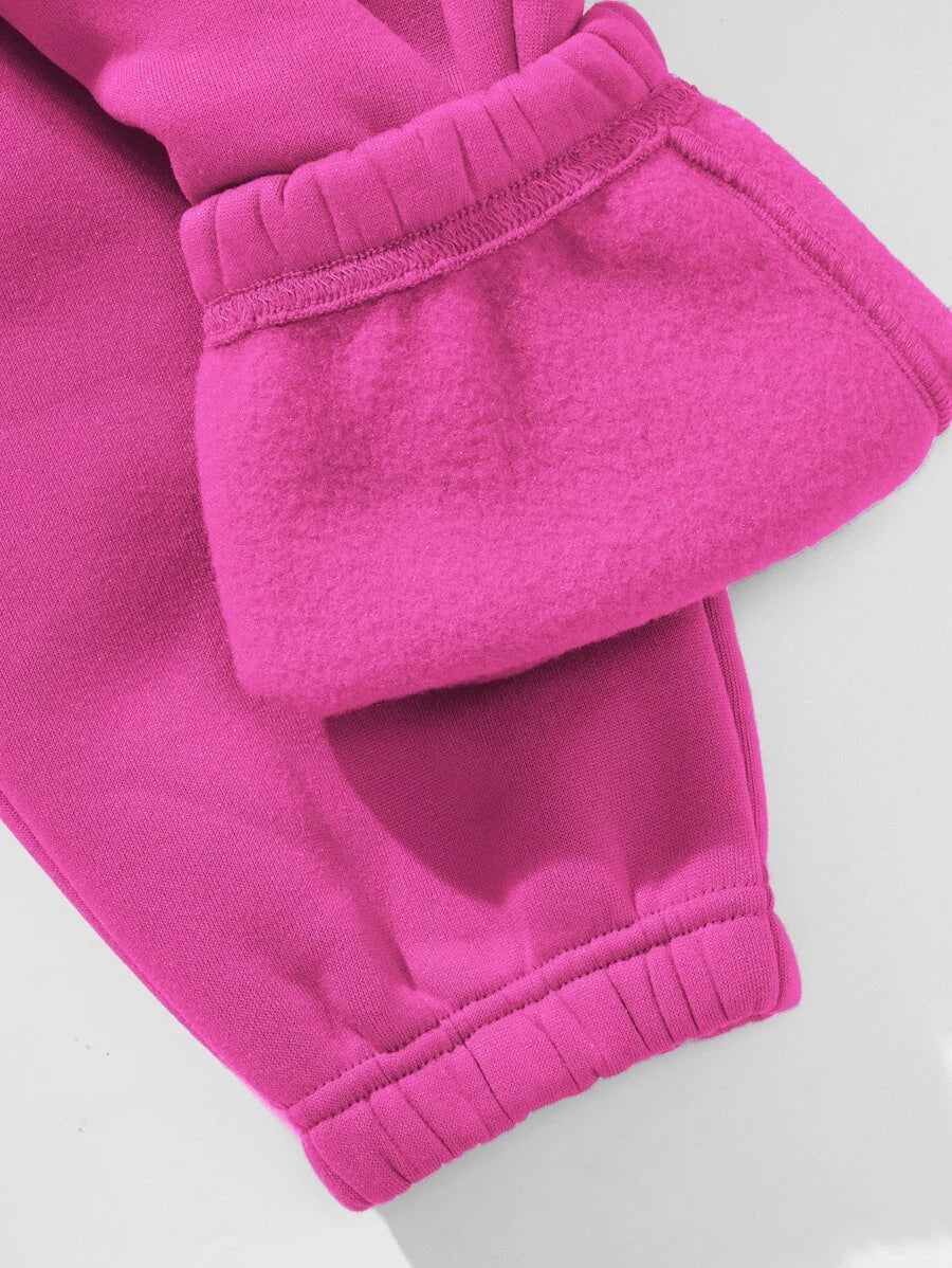 Hoodie & jogger pants for running - Pink