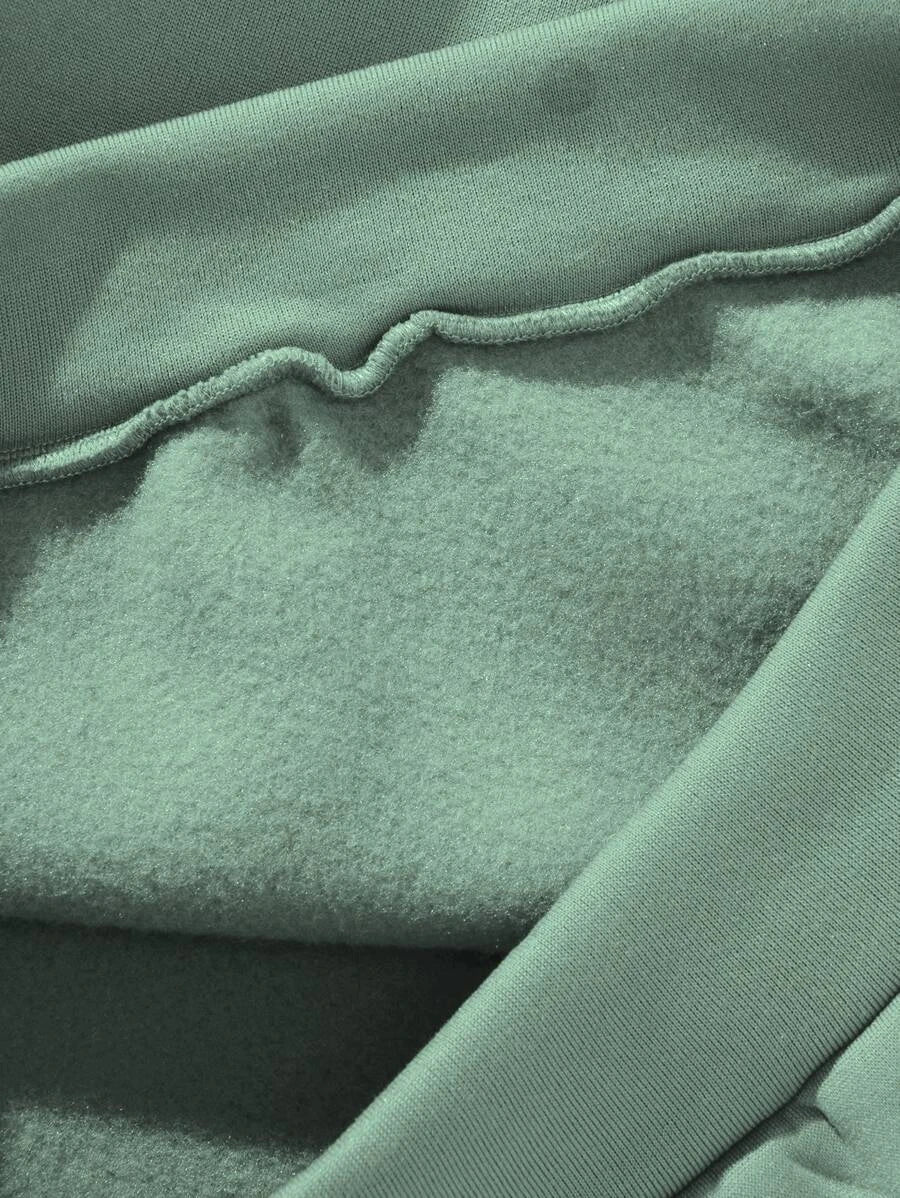 Hoodie & jogger pants for running - Green