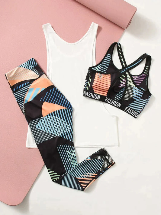 Fitness Coords - Geometric Orange