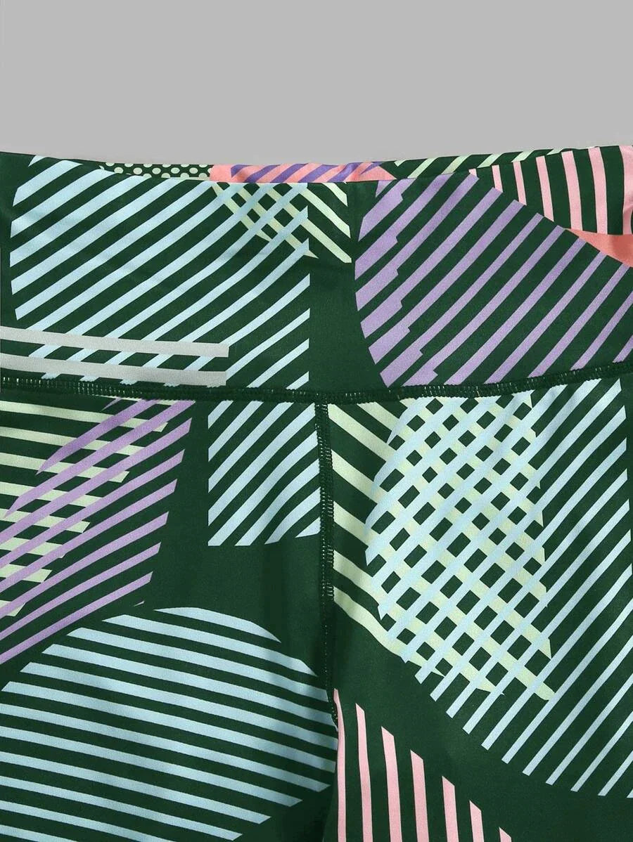 Fitness Coords - Geometric Green