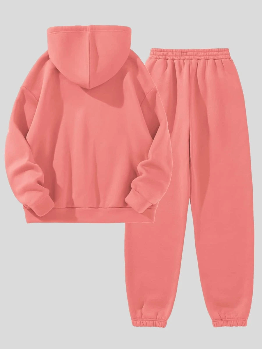 Hoodie & jogger pants for running - Grey